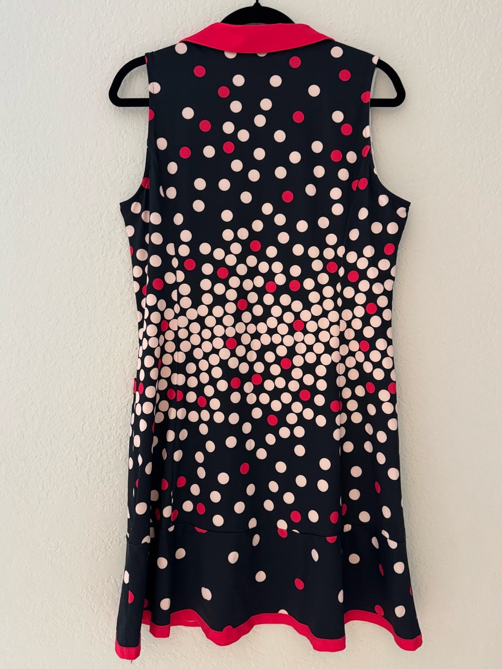 ACEGOLFS Polka Dot Golf Tennis Pickleball Dress UPF50+ Activewear - Picture 6 of 8